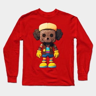 Hypebeast Kaws Figures Long Sleeve T-Shirt